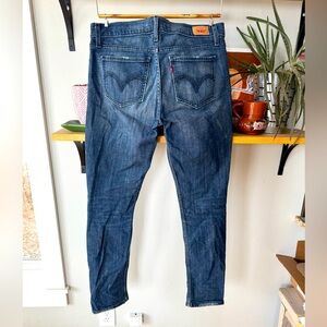 Levi’s Vintage Y2K Dark Wash Low Rise Denim Jeans Size 9M